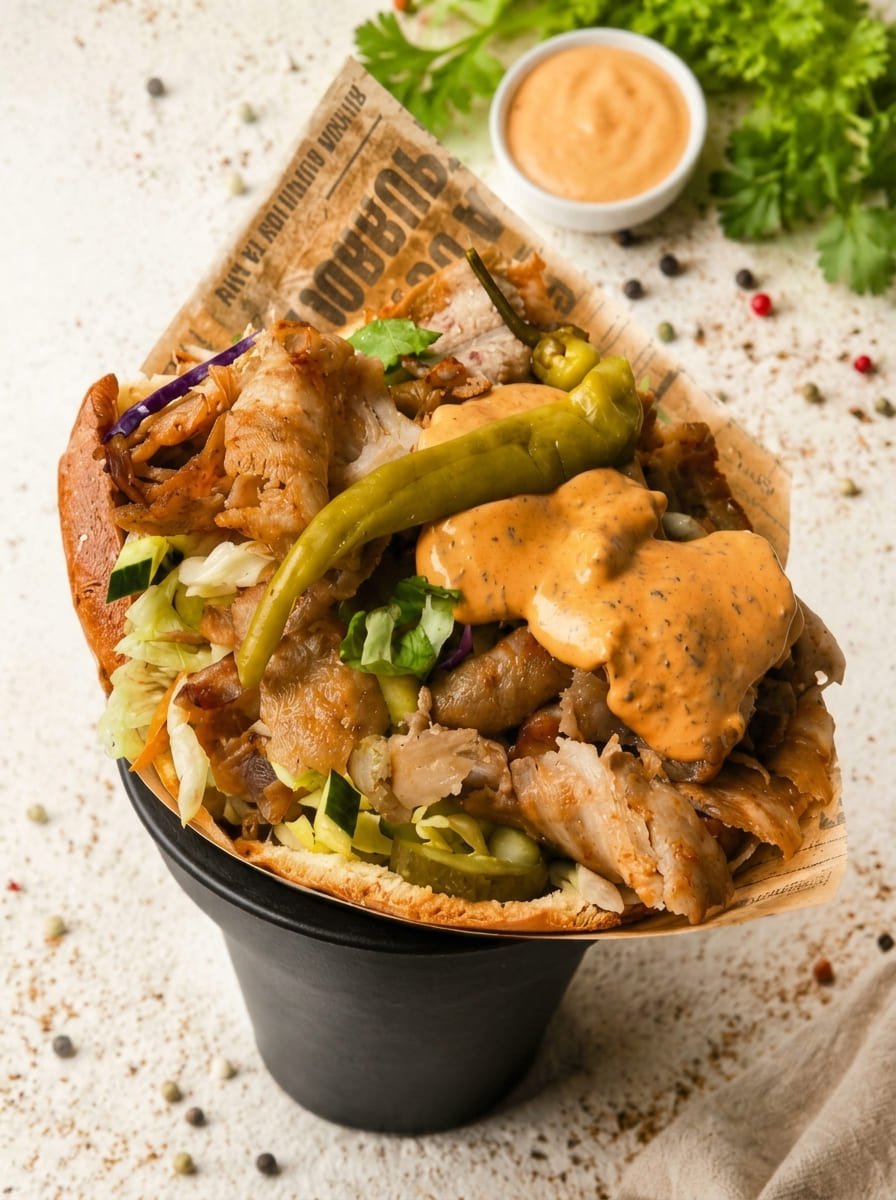 Kebabas bandelėje